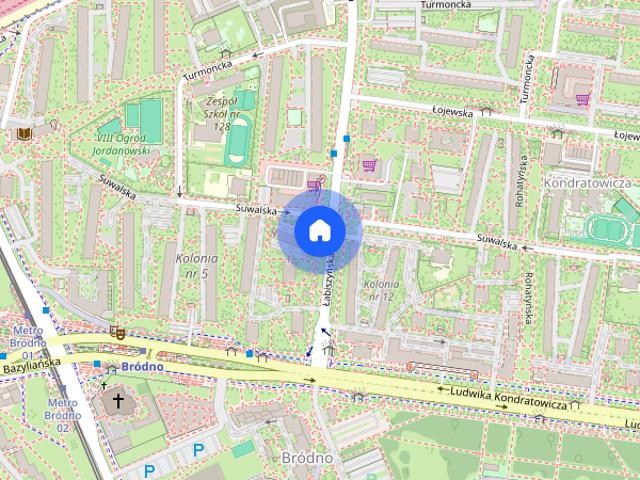 Dwupokojowe tuż przy metrze Bródno