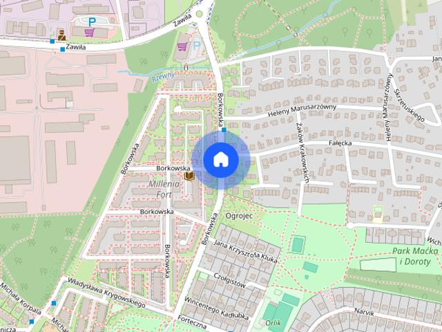Dwupokojowe ul. Borkowska wynajmę studentom