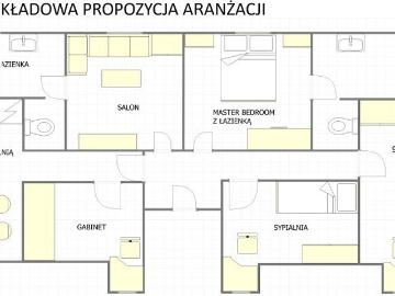 Dwupokojowe mieszkania z możliwością połączenia w 111 m2