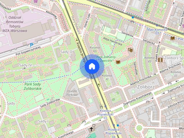 Dwupokojowe mieszkanie na Żoliborzu