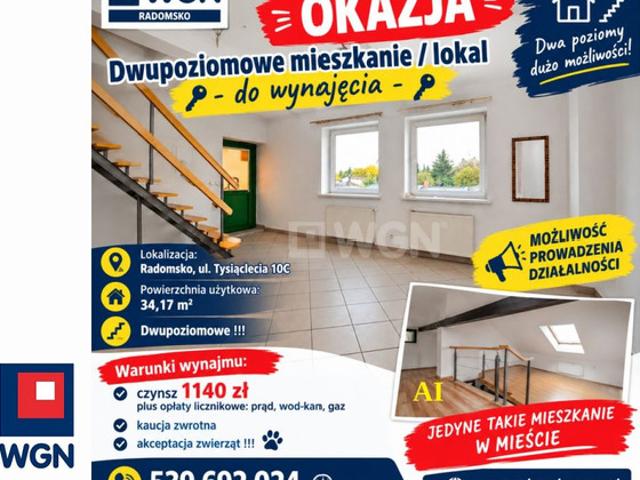 Dwupokojowe mieszkanie do wynajęcia