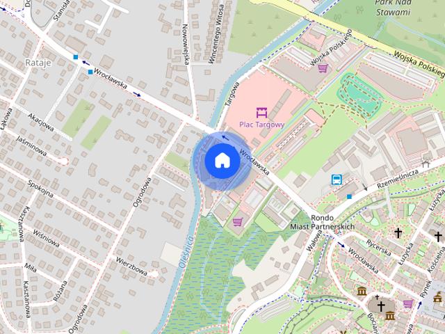 Dwupokojowe mieszkanie ul. Wrocławska 23c