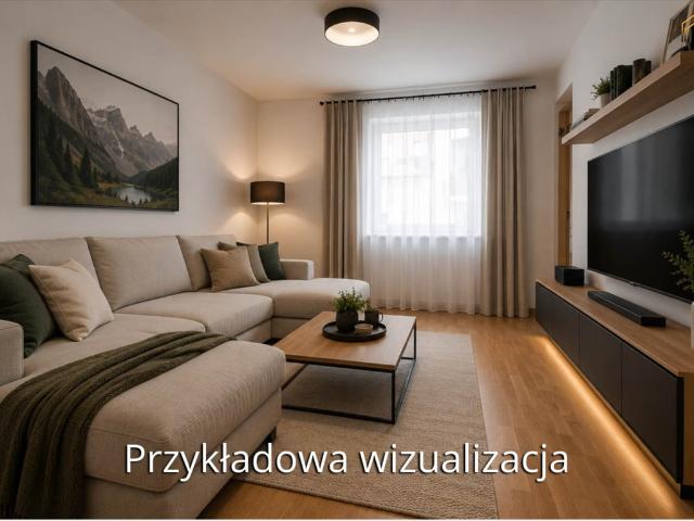 Dwupokojowe mieszkanie 50 m² z balkonem w Lublinie