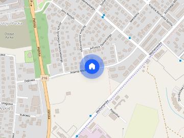 Dwupokojowe mieszkanie z naziemnym m. post. i piwnicą!