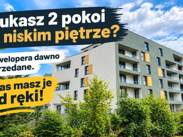 Dwupokojowe mieszkanie z tarasem i zielonym terenem Tychy