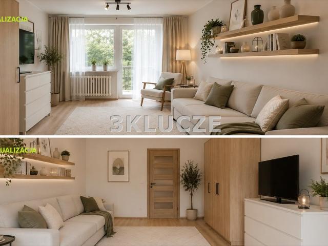 Dwupokojowe mieszkanie 38,7 m² na LSM blisko uczelni