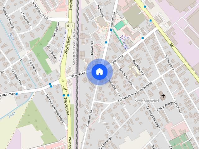 Dwupokojowe mieszkanie 49M2 z ogródkiem