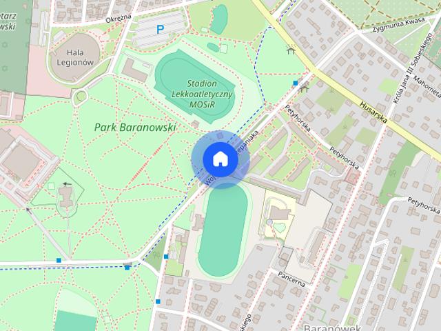 Dwupokojowe os. Baranówek ul. Szczepaniaka