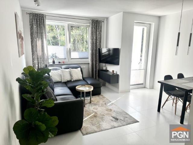 Dwupokojowy apartament 38,5 m² blisko morza z balkonami