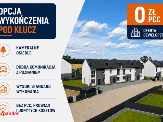 Dwupoziomowe 4 pokojowe mieszkanie z tarasem w Kostrzynie