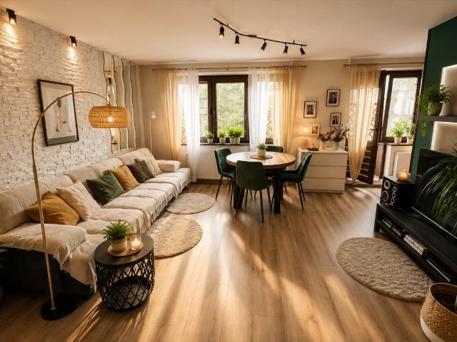 Dwupoziomowe 4 pokoje w Piasecznie balkon, garaż
