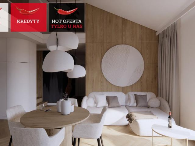 Dwupoziomowe 85 m² apartament z tarasem w Pucku zapraszam