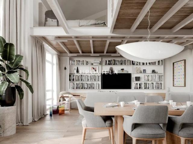 Dwupoziomowe 106 m² apartament soft loft na Mokotowie polecam!