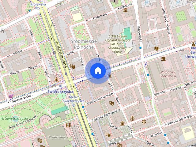 Dwupoziomowe mieszkanie przy metrze Ursynów