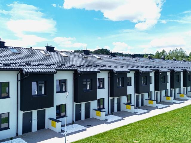 Dwupoziomowy apartament 80 m² z tarasami Lesko