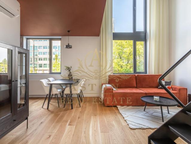 Dwupoziomowy loft w wysokim standardzie