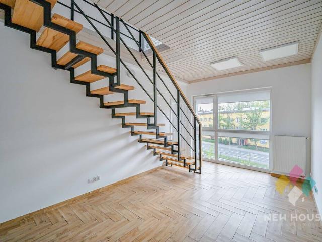 Dwupoziomowy lokal 120 m² w Olsztynie blisko Parku Centralnego