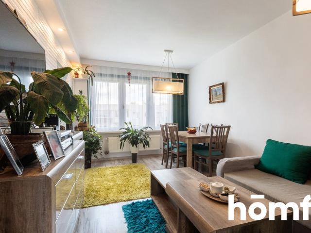 Dwustronne mieszkanie 41,3 m² z balkonem gotowe do wprowadzenia