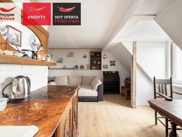 Dwustronne mieszkanie 49,63 m² w Mikoszewie bezczynszowe z możliwością adaptacji strychu