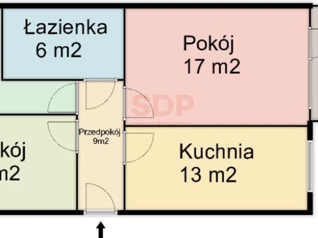 Dwustronne| 68m2 | 3 duże osobne pokoje