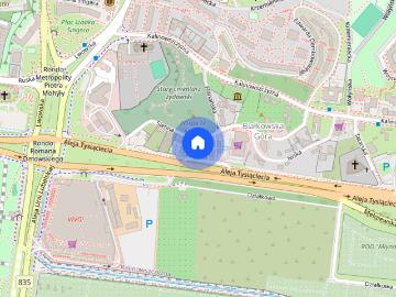 Duży obiekt usługowy 1000 m² z parkingiem – al. Tysiąclecia