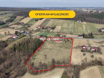 Duży dom 631 m² + 1,76 ha, potencjał inwestycyjny