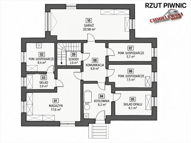 Duży dom 310 m² z garażami i 3 wjazdami polecam
