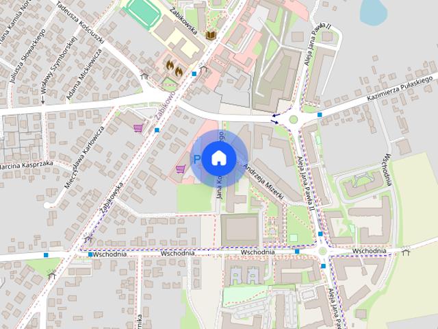 Duża kawalerka 49m na parterze