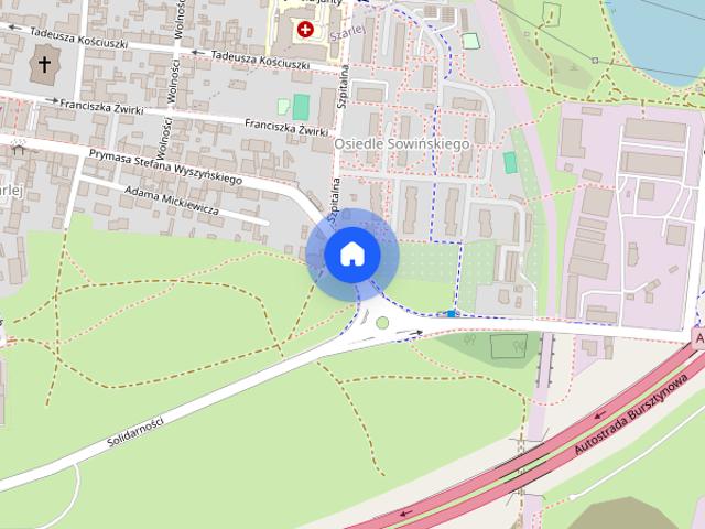 Duża kawalerka w centrum
