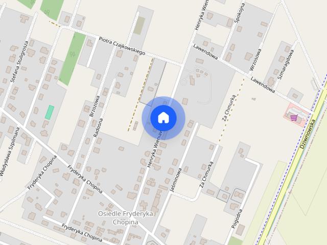 Duża kawalerka z tarasem i własnym parkingiem na zamykanym terenie