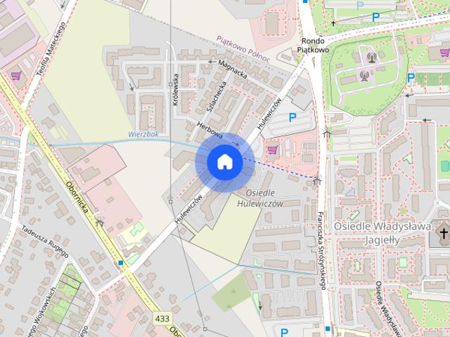 Duża kawalerka Piątkowo kuchnia oddzielnie piwnica