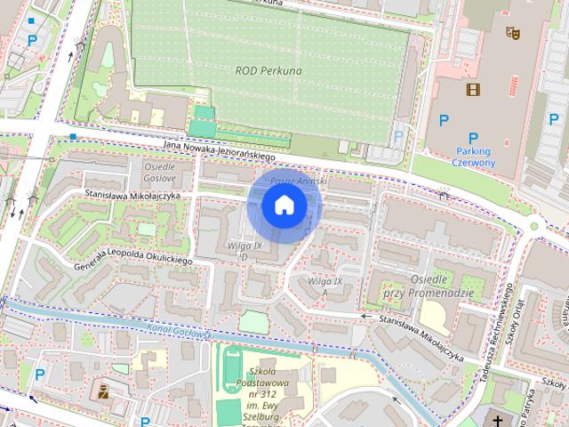 Duże mieszkanie 2 pokojowe 10 minut do Centrum