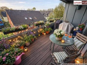 DU Huckingen Wohnen über den Dächern 4,5 Zimmer mit besonderem Flair