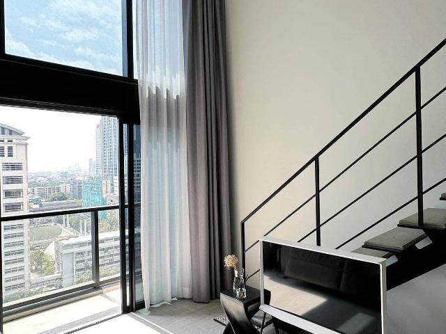 ดูเพล็กซ์ 1 ห้องนอน ชั้น 15 ที่ The Lofts Silom ใกล้ BTS สุรศักดิ์ ID 1332
