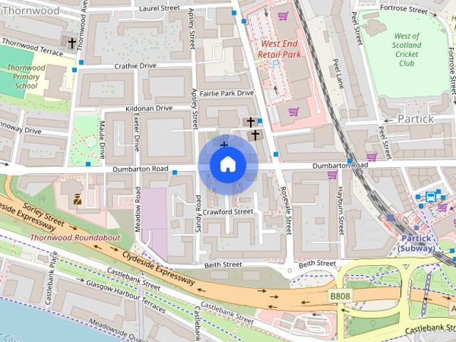 Dumbarton Road, Partick, Glasgow, G11