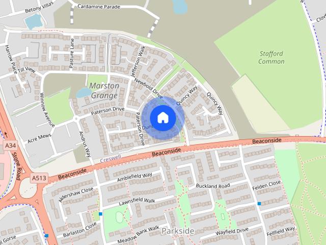 Dunbar Close, Stafford, ST16