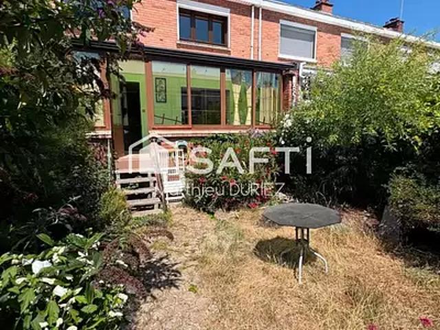Dunkerque 59640 Achat / Vente maison 6 pièces t6 terrasse parking