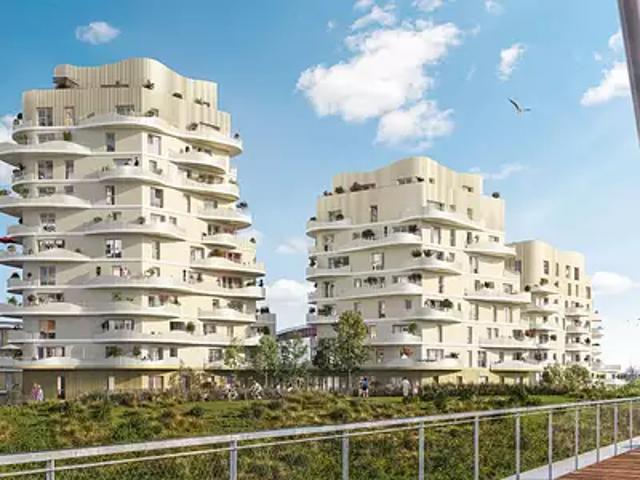 Dunkerque 59140 Programme neuf appartement neuf à vendre t1 LMNP