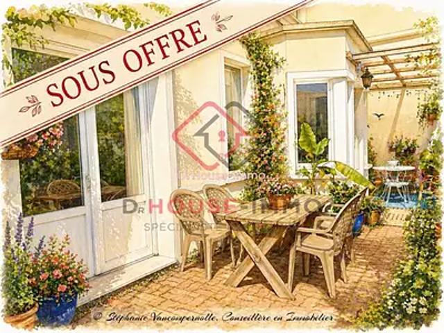 Dunkerque 59240 Achat / Vente appartement 4 pièces t4 terrasse parking