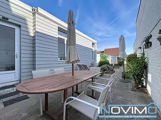 Dunkerque 59240 Achat / Vente maison 4 pièces t4 terrasse parking