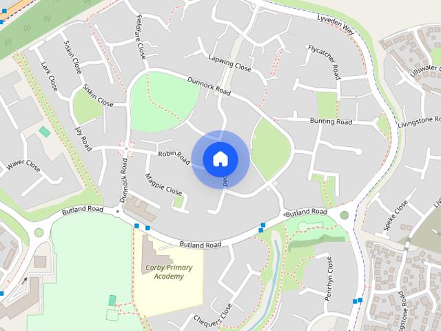 Dunnock Road, Corby