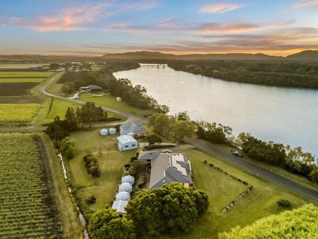 Dual occupancy home with river views
