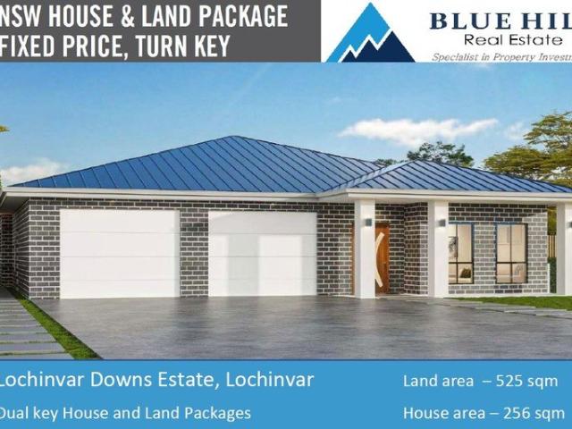 Dual Key House and Land Package Fully Turnkey with Guaranteed Fixed Price