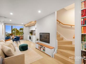 Dual Level Style with Sunset Views at The Wallace