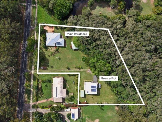Dual living on 2.24 acres minutes from Glass House Mountains town centre
