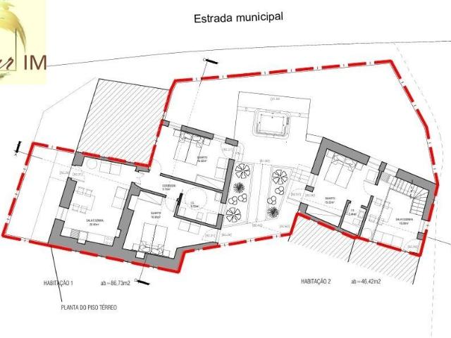 Duas moradias com terreno e Projecto AROVADO