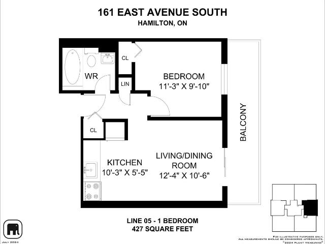 Duchess Apartments 1 Bedroom Apartment for Rent at 161 East Ave S, Hamilton, ON L8N 2T8 Stinson