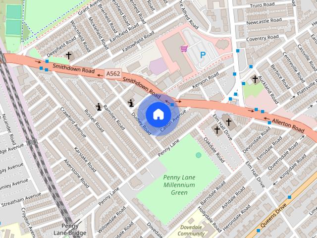 Duddingston Avenue, Mossley Hill, Liverpool, Merseyside, L18