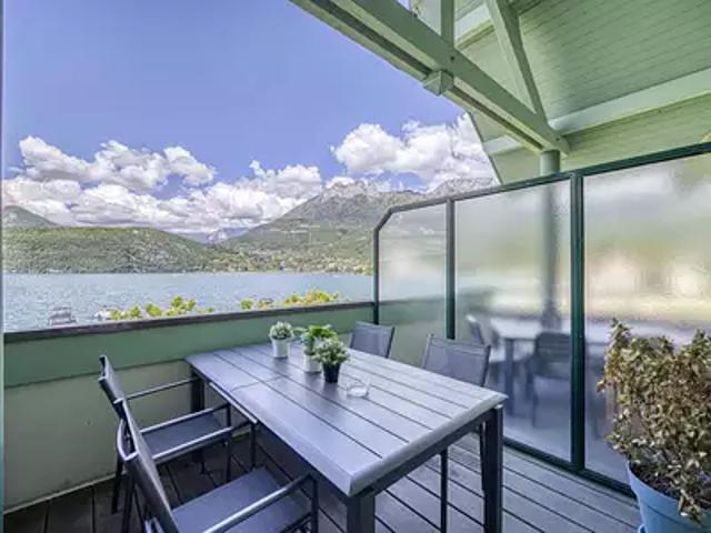 Duingt 74410 Location appartement 3 pièces t3 terrasse