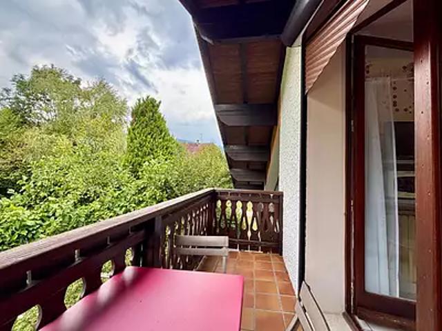 Duingt 74410 Location appartement 2 pièces t2 au dernier étage cave